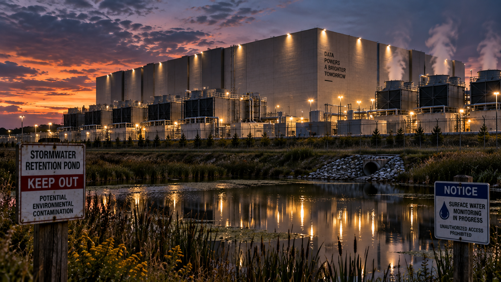Data center wastewater is a discharge category nobody has a playbook for. Long Island is about to need one.